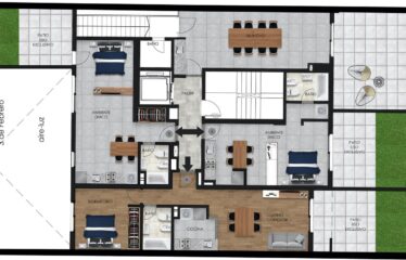 Monoambiente en 3 de Febrero al 400