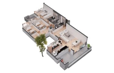 Departamento en Condominio Los Nogales, Fisherton