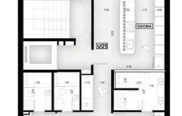 Departamento en Salta al 2000