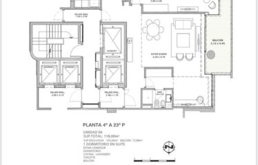 Departamento en Av del Huerto al 1200 (Quinquela Plaza)