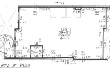 Departamento en España al 20