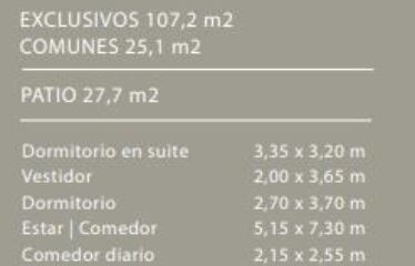 Departamento en Condos Refinería