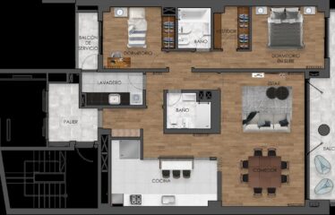 Departamento en Av. Libertad al 100