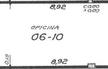 Oficina en Pasaje Araya 600