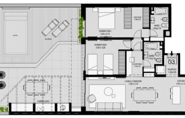 Departamento en Entre Ríos al 400