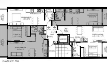 Departamento en San Juan al 1400