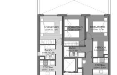 Departamento en Santa Fe al 2500